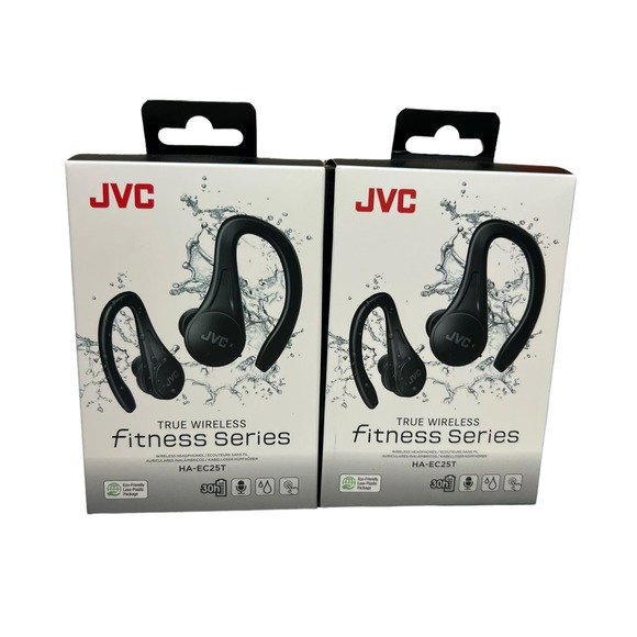 JVC Headphones True Wireless Fitness Series, LOT OF 2NWT